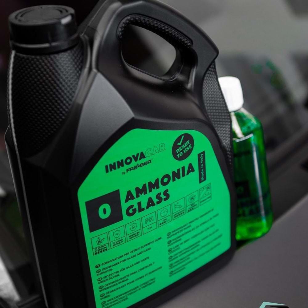 INNOVACAR 0 AMMONIA Amonyaksız Cam Temizleyici Konsantre - 4,54 lt