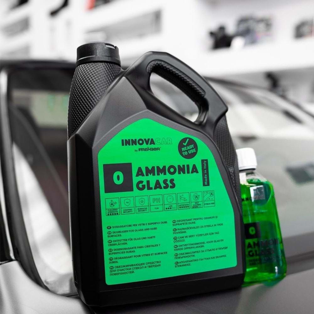 INNOVACAR 0 AMMONIA Amonyaksız Cam Temizleyici Konsantre - 4,54 lt