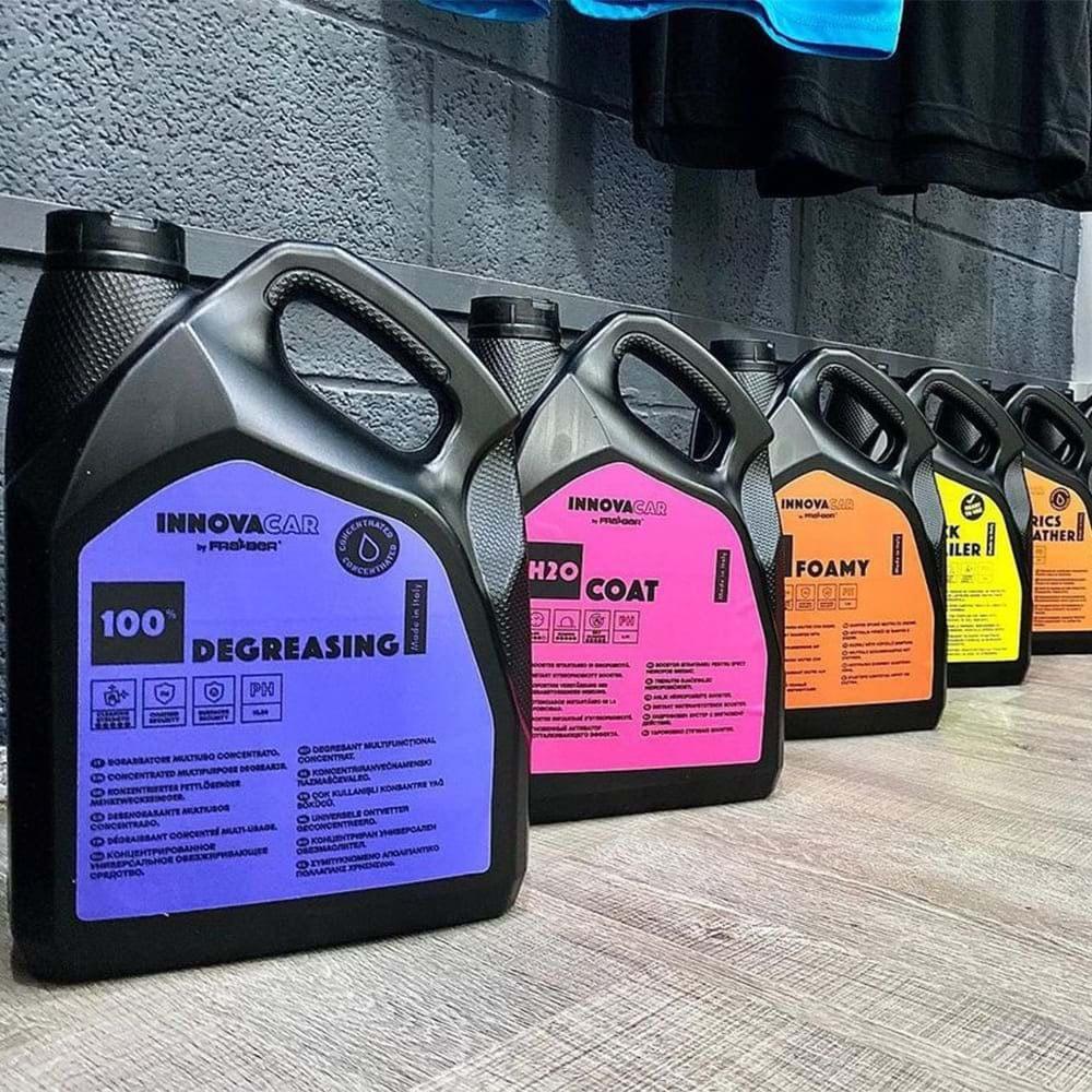 INNOVACAR 100% DEGREASING Anti Statik Çok Amaçlı Temizleyici Yağ Çözücü Konsantre - 4,54 lt