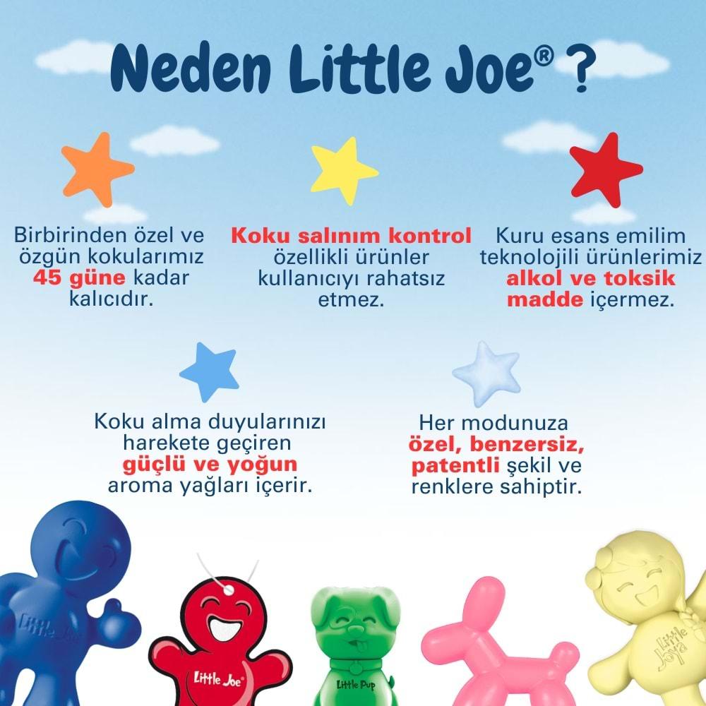 Little Joe Seni Seviyorum Vanilya Araç Kokusu (I Love You)-45 Gün-Oto Kokusu Kalıcı Klima Parfüm