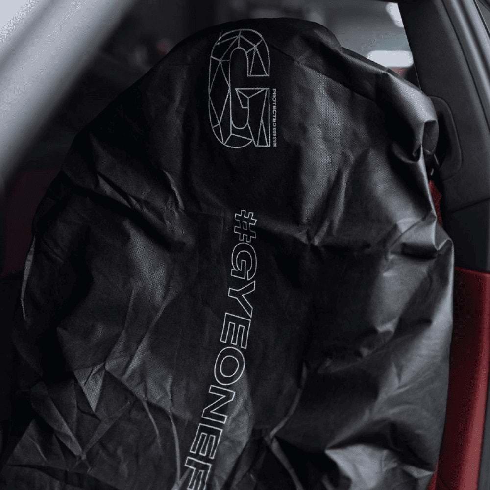 GYEON Q²M Seat Cover Araç Ön Koltuk Koruyucu Kılıf Siyah- 1 Adet