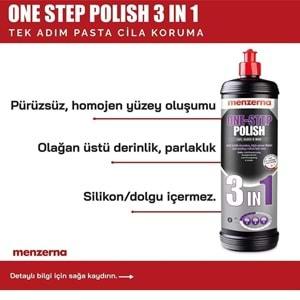 MENZERNA One-Step Polish 3in1 Tek Adım Pasta Cila Koruma - 1 lt
