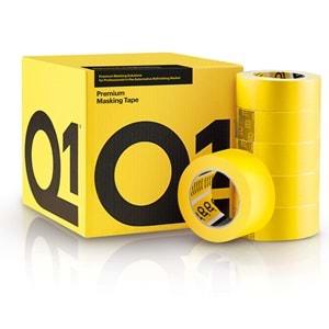 Q1 Premium Maskeleme Bantı Sarı - 48mm x 50 metre