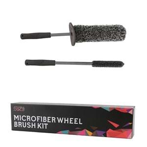 SGCB Wheel Brush Mikrofiber Çizmez Jant Fırça Seti - 2 Adet