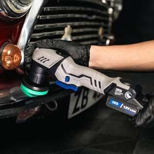 SGCB Kablosuz Şarjlı Rotary/Orbital Mini Nano Polisaj Makinesi Seti 12V – 65 Parça Fırçasız Motor