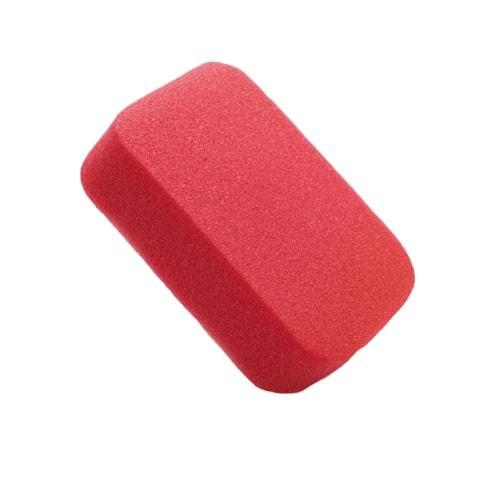 MG PADS Çok Amaçlı El Tipi Aplikatör Sünger (Kırmızı) - 110x75 mm
