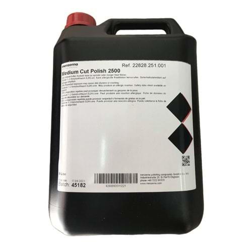 MENZERNA 2500 İnce Çizik Giderici Pasta - 5 lt