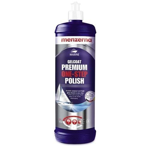 MENZERNA Marin, Tekne Gelcoat Boya 3in1 Tek Adım Pasta Cila Koruma - 1 lt