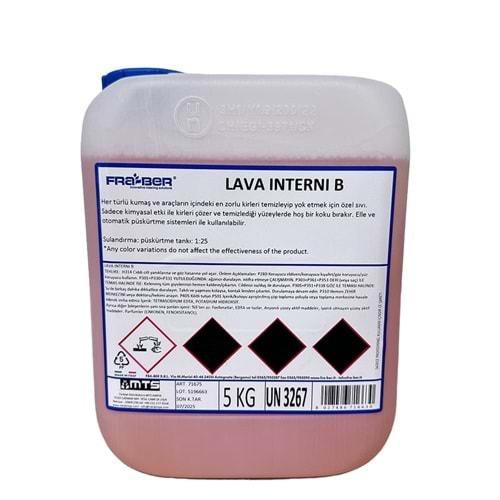 FRA-BER Lava Interni B Genel Amaçlı Detaylı Araç Temizleyici (1:25 Konsantre) - 5 kg