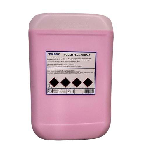FRA-BER Polish Plus Antistatik Plastik, Trim, Vinil Yenileyici Bakım Spreyi (1:3 Konsantre) - 25 lt