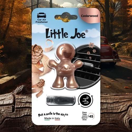 Little Joe Sedir Ağacı Araç Kokusu (Cedarwood) -45 Gün -Oto Kokusu Kalıcı Klima Parfüm