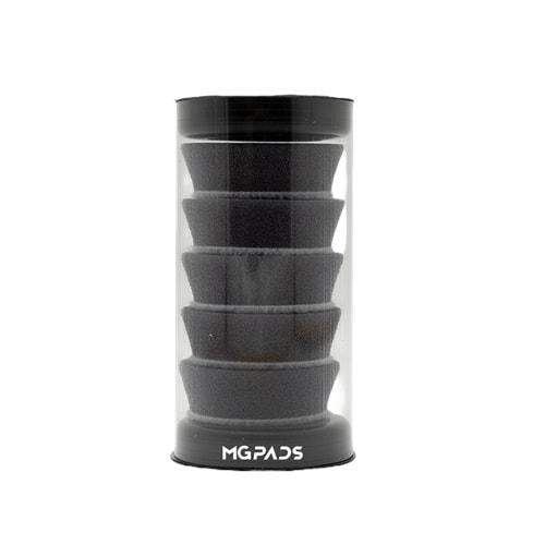 MG PADS Pasta Süngeri 45/35 mm 5'li Paket (Gri) - Mini Polisaj Makinesi Uyumlu