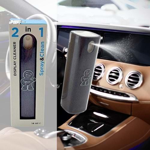 Little Joe Ekran Temizleme Spreyi 14 Ml - Mikrofiberli Araç LED Telefon Tablet Oto Cam Temizleyici