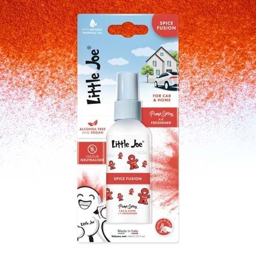 Little Joe Baharatlı Sprey Oda Kokusu 60 ml (Spicy Fusion) -Koku Giderici -Oto Ev Ofis Parfüm