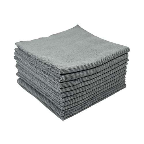 KLIN Clean Towel Çok Amaçlı Silme Ve Temizlik Bezi 10'lu Paket (Gri) - 40x40cm
