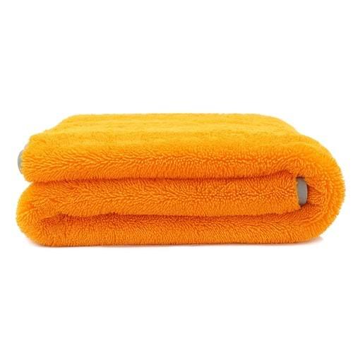 KLIN Drying Zero HD Plus Mikrofiber Kurulama Havlusu 950 GSM Uzun Tüylü (Turuncu) - 90x70 cm