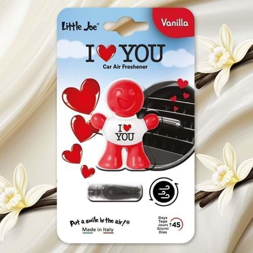 Little Joe Seni Seviyorum Vanilya Araç Kokusu (I Love You)-45 Gün-Oto Kokusu Kalıcı Klima Parfüm