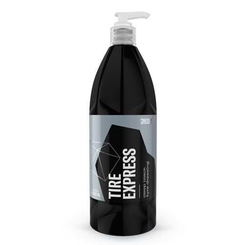 GYEON Q²M Tire Express Lastik Parlatıcı ve Koruyucu - 1000 ml -Su Bazlı Jel Oto Lastik Cilası