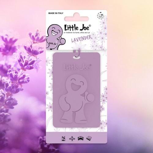 Little Joe Lavanta Kokulu Dolap Asma Kart (Lavender) -45 Gün -İpli Ev Oto Kokusu -Ayna Parfümü