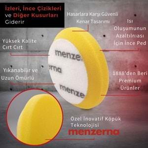 MENZERNA İnce Kesim Ara Kat Pasta Süngeri 2li Paket (Sarı) - 95mm