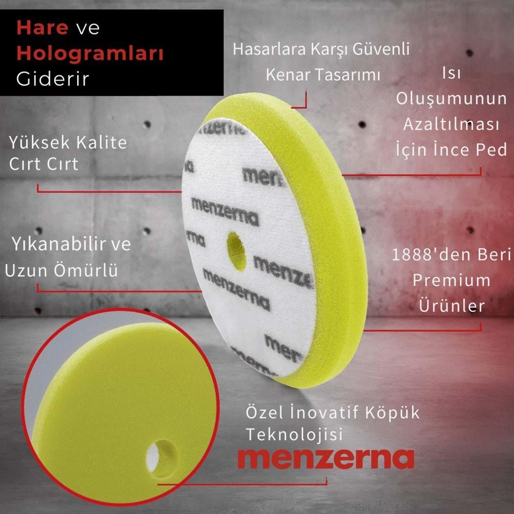 MENZERNA Hare Hologram Giderici Cila Süngeri 2li Paket (Yeşil) - 95mm