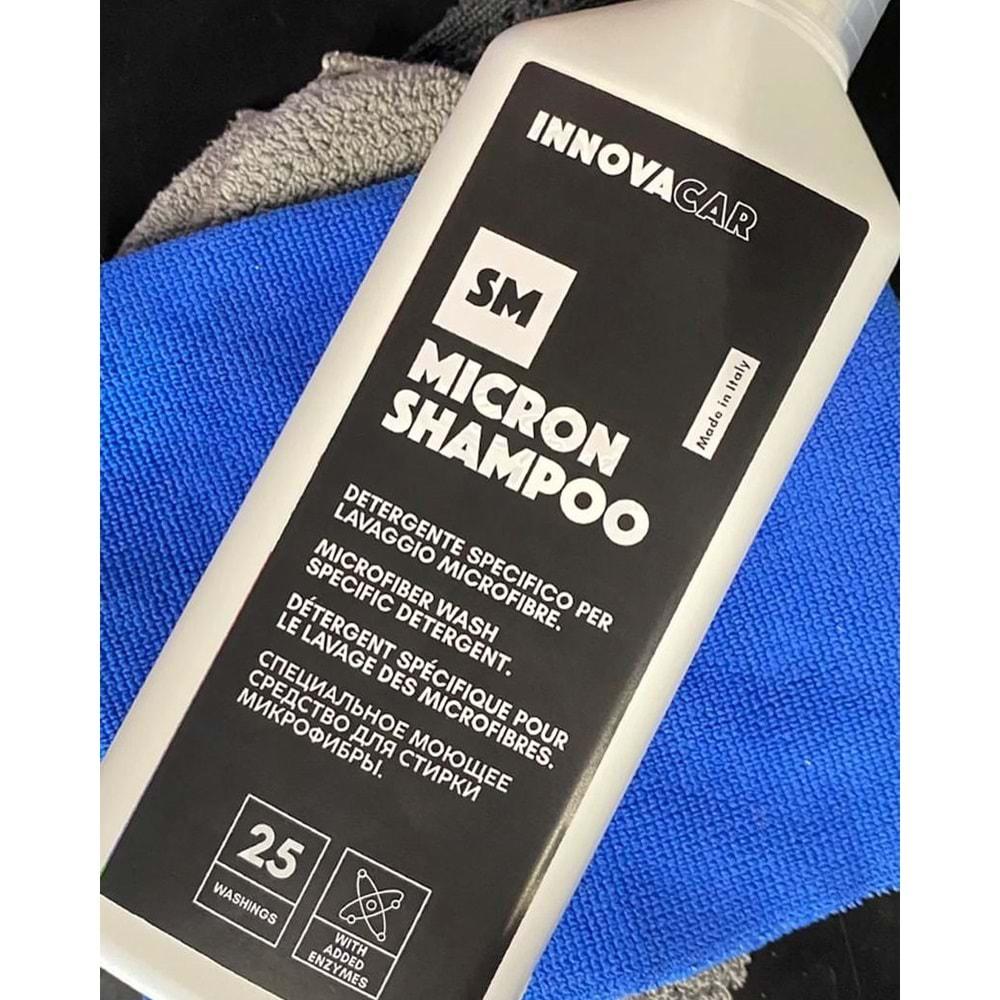 INNOVACAR SM MICRON SHAMPOO Mikrofiber Bez Havlu Sünger Yıkama Şampuanı Konsantre - 1000 ml