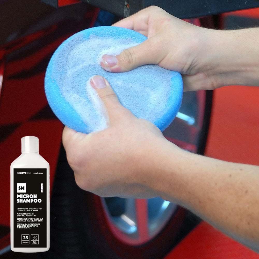 INNOVACAR SM MICRON SHAMPOO Mikrofiber Bez Havlu Sünger Yıkama Şampuanı Konsantre - 1000 ml