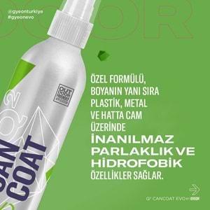 GYEON Q² CanCoat EVO Hidrofobik Nano Seramik Kaplama Seti - 200 ml - 9H Oto Boya Koruma-Su İtici