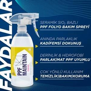 GYEON Q²M PPF Maintain REDEFINED PPF Folyo Bakım Ve Koruma Cilası - 500 ml -Seramik Sprey Wax