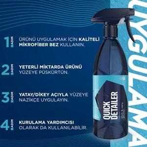 GYEON Q²M QuickDetailer Seramik Bazlı Parlatıcı Yüzey Detaylandırıcı - 1000 ml -Leke Giderici Cila