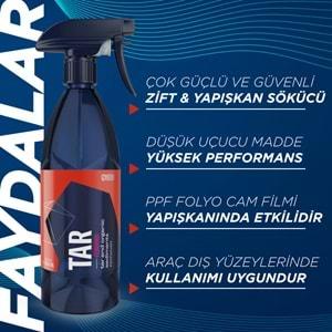 GYEON Q²M Tar REDEFINED Zift Katran Reçine Temizleyici Ve Yapışkan Sökücü - 1000 ml