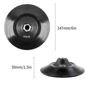 SGCB Rotary Esnek Silikon Pad Destek Tabanı 6''/150 mm